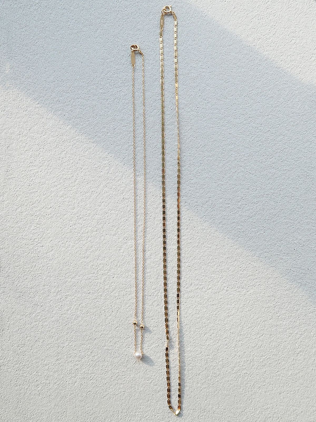 마호가니(MAHOGANI) MOBILE NECKLACE_gold color
