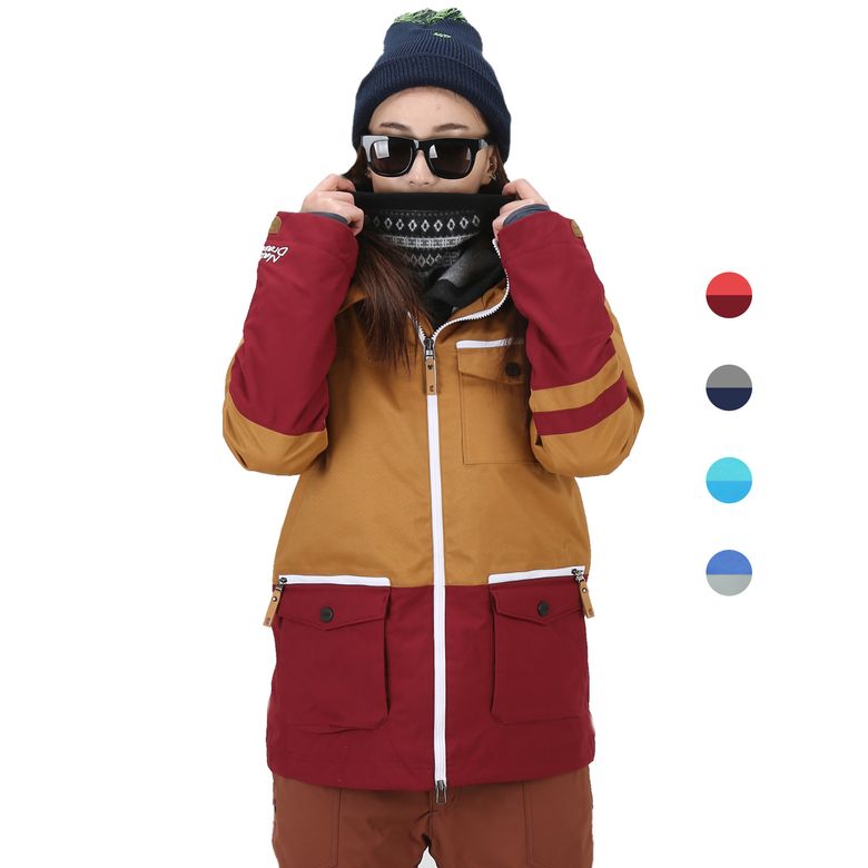 여성 스노보드복/스키복 고어텍스기능 노패딩 자켓 Hester II J