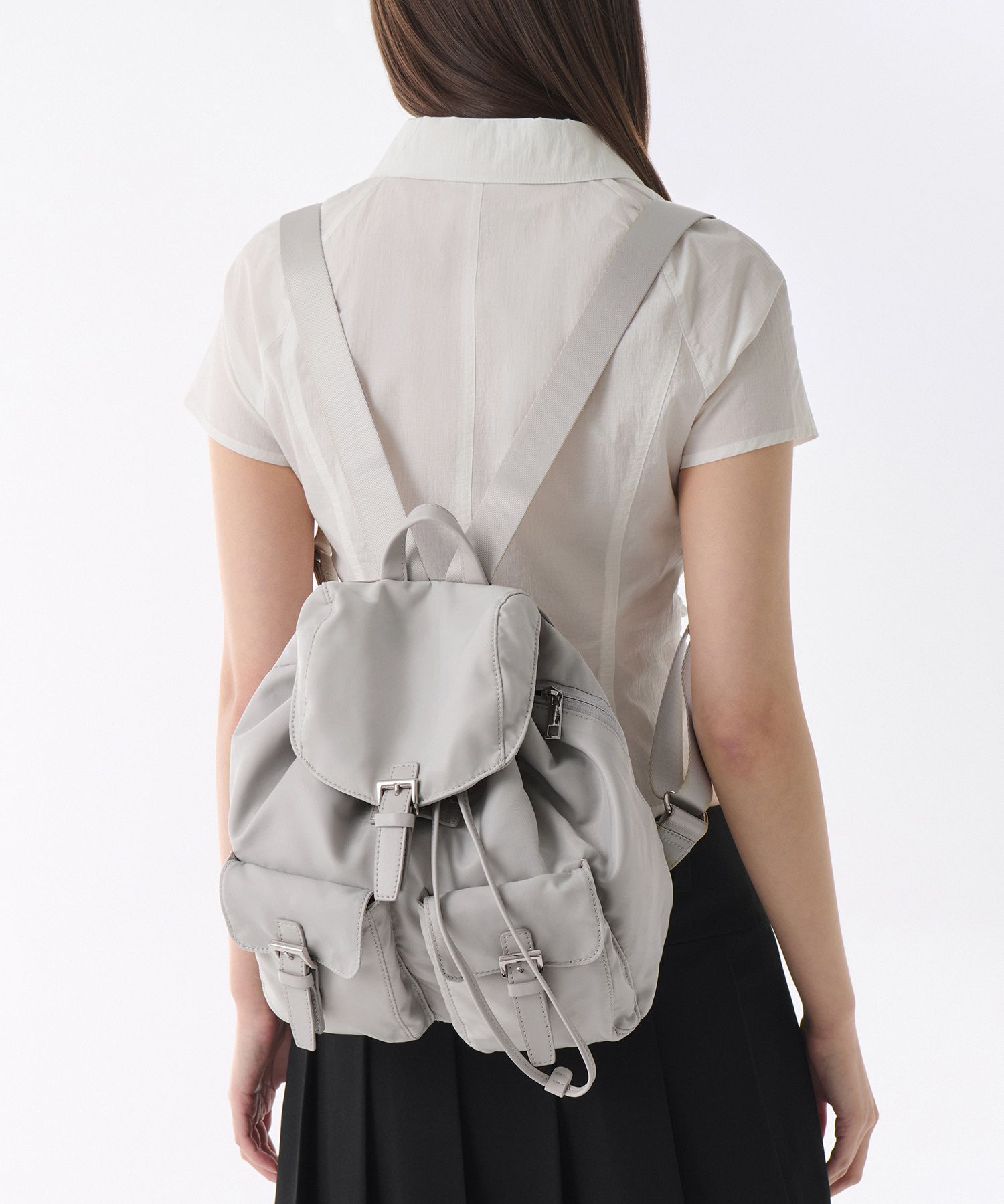 MUSINSA MUSINSA STANDARD WOMAN Women's Nylon Flap Mini Backpack