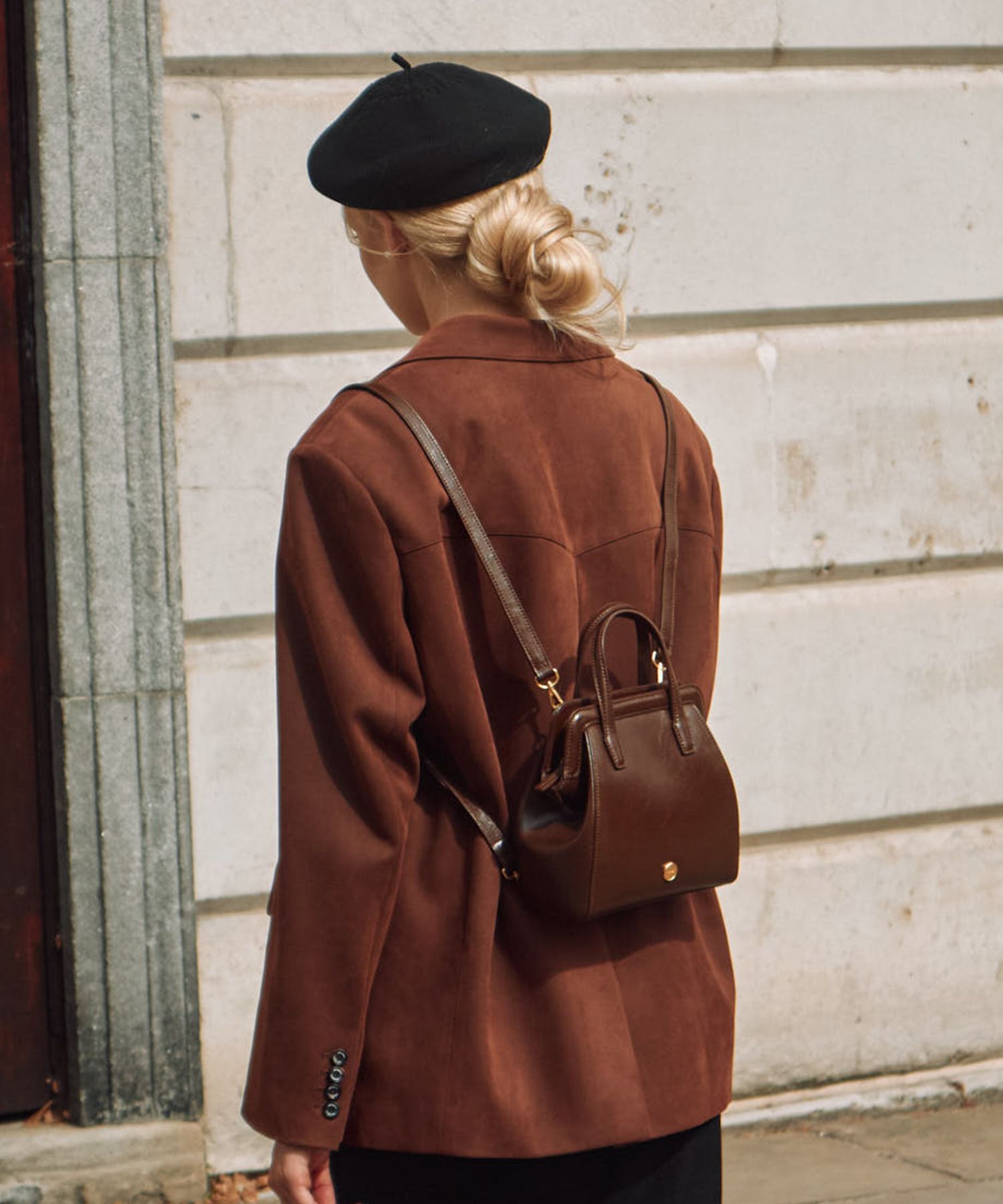 【LEMEME】SAC PETIT BEAU BACK PACK 3COLORS MUSINSA | LEMEME Sac Petit Beau Mocha