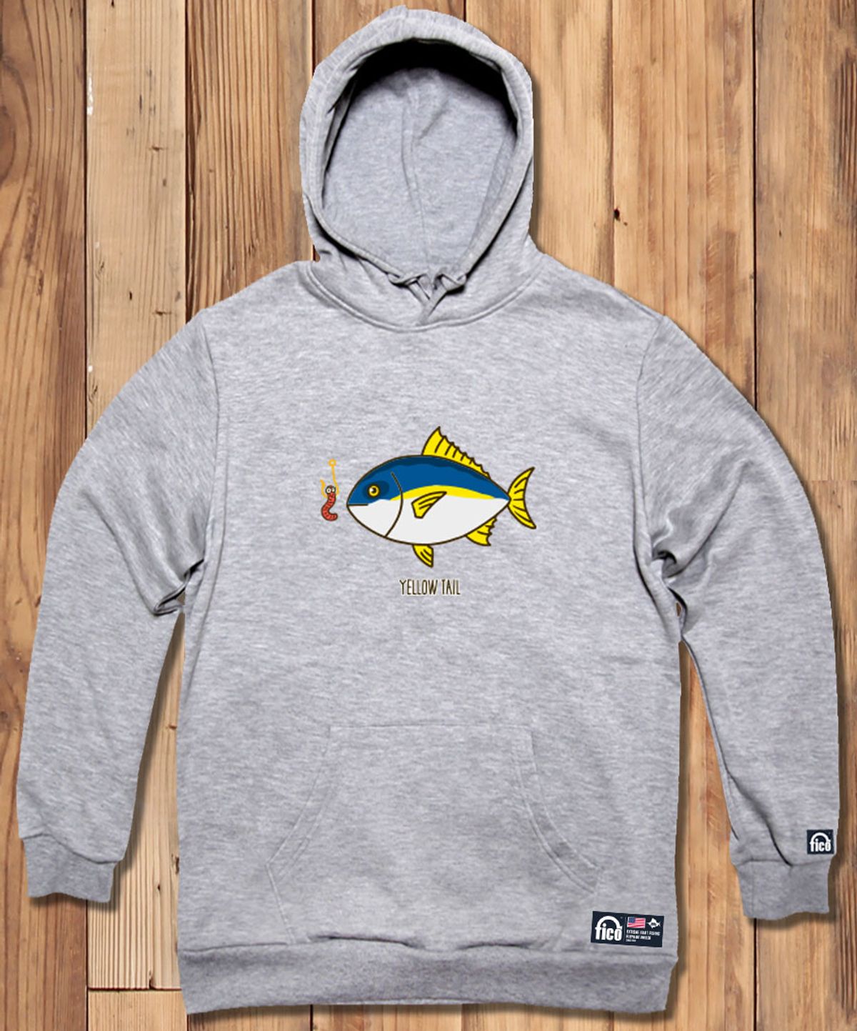 돌돌(DOLDOL) FICO-HOODY-202  익스트림 낚시 브랜드 피코 방어 부시리 후드티