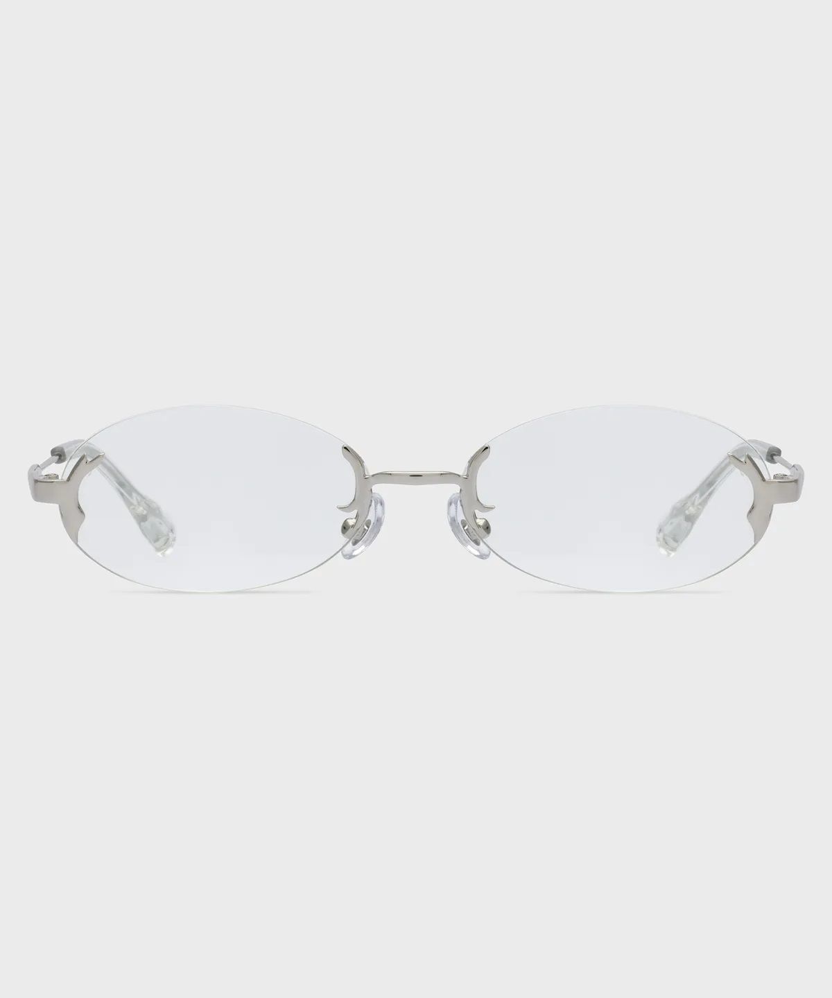 리끌로우(RECLOW) RC MUMU 무테 안경 SILVER