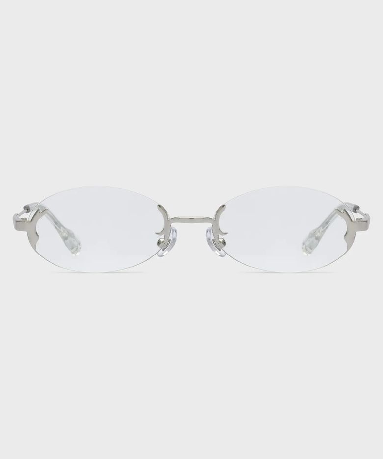 RC MUMU 무테 안경 SILVER