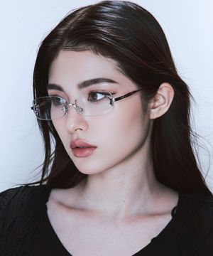 RC VEVE 무테 안경 SILVER