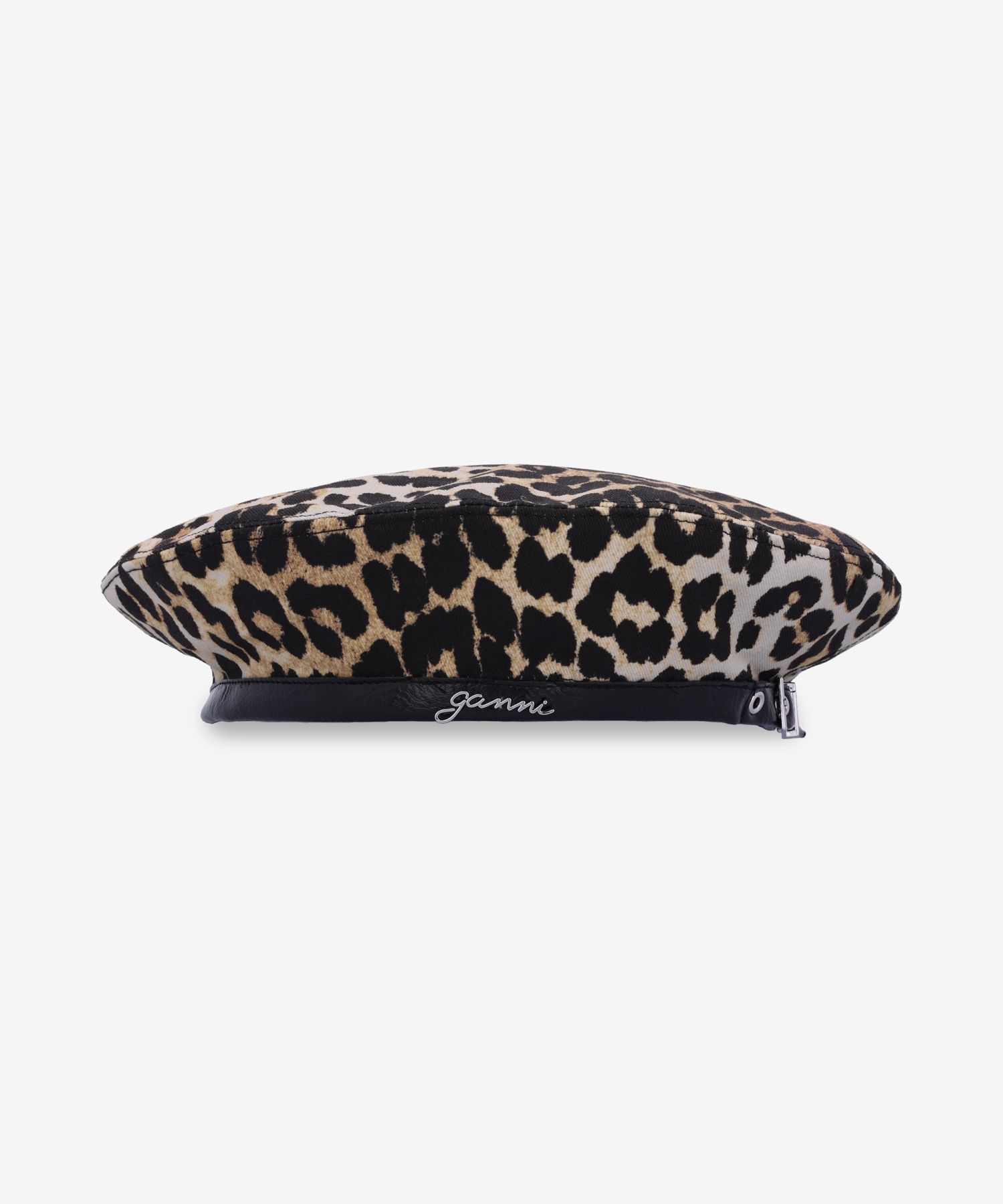☆Ganni☆ Woven Cotton Beret Leopard A6420943 MUSINSA | GANNI Woven Cotton Beret - Leopard / A6420943