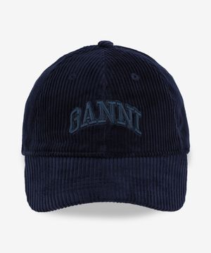 로고 코듀로이 볼캡 - 다크 네이비 / A6472642