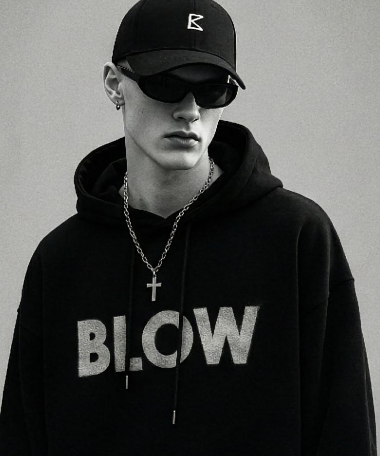 Embossed Logo Hoodie