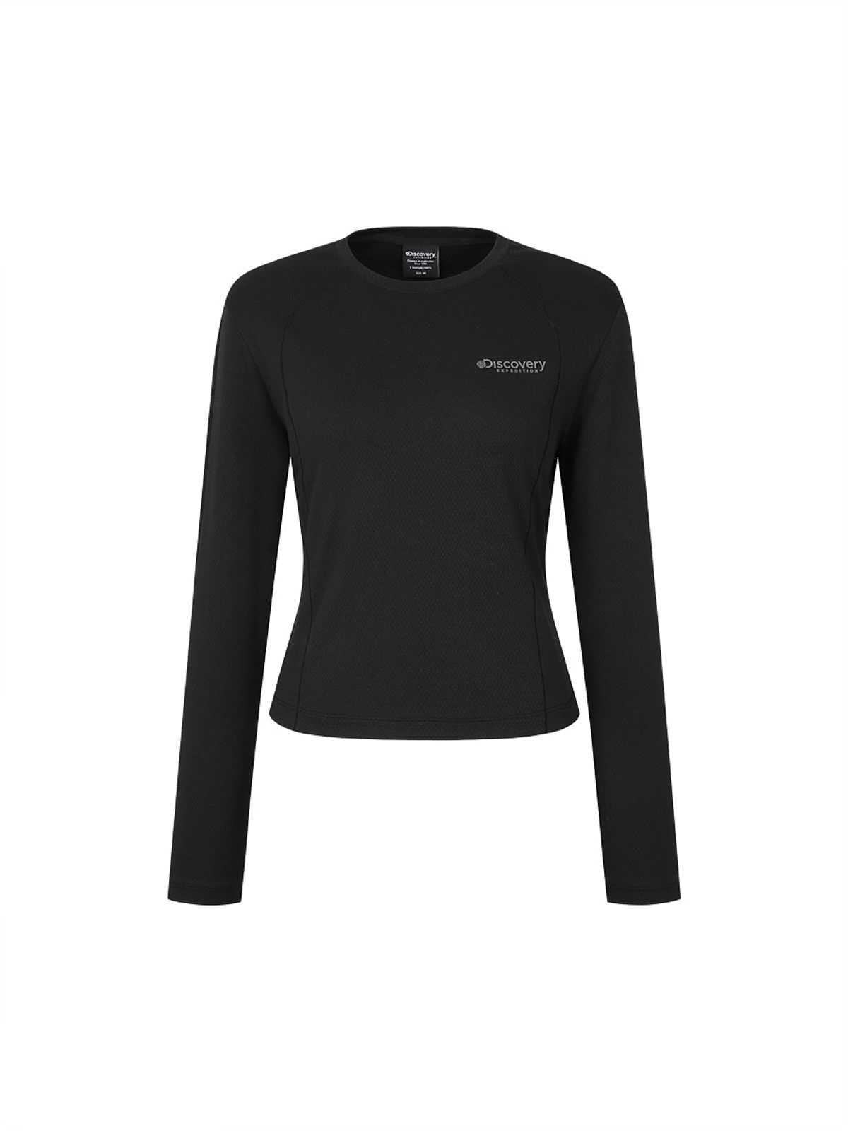 디스커버리 익스페디션(DISCOVERY EXPEDITION) 여성 퀵드라이 긴팔티셔츠 (BLACK)