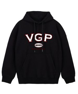 VGP 아치 로고 후드 블랙