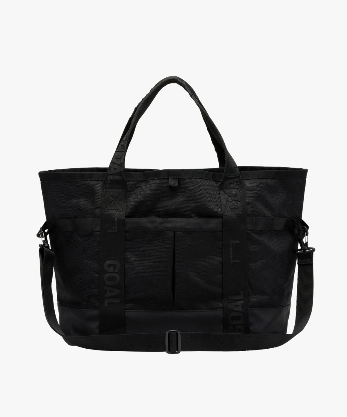 골스튜디오(GOALSTUDIO) NYLON EXTRA LARGE TOTE BAG-BLACK