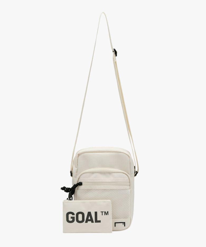 ESSENTIAL GOAL MINI CROSS BAG-OFF WHITE
