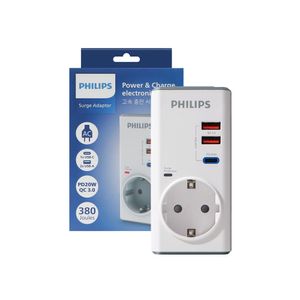 서지보호멀티탭 고용량 무선 고속충전 USB 4구