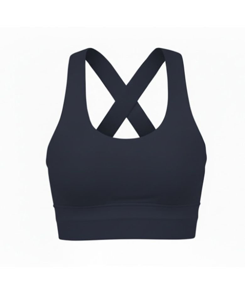 베이직 크로스 U 브라탑 Navy