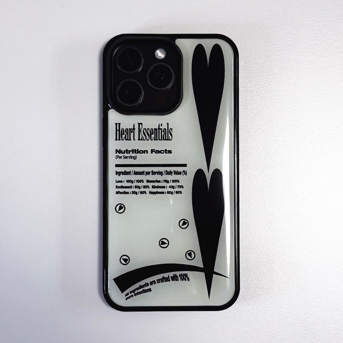 메모리즈바운더리(MEMORIESBOUNDARY) Sweet Heart Treats Phone Case (Ivory)