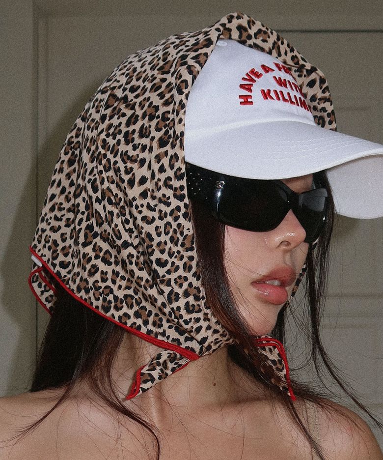 [무료선물포장] Killiman leopard scarf