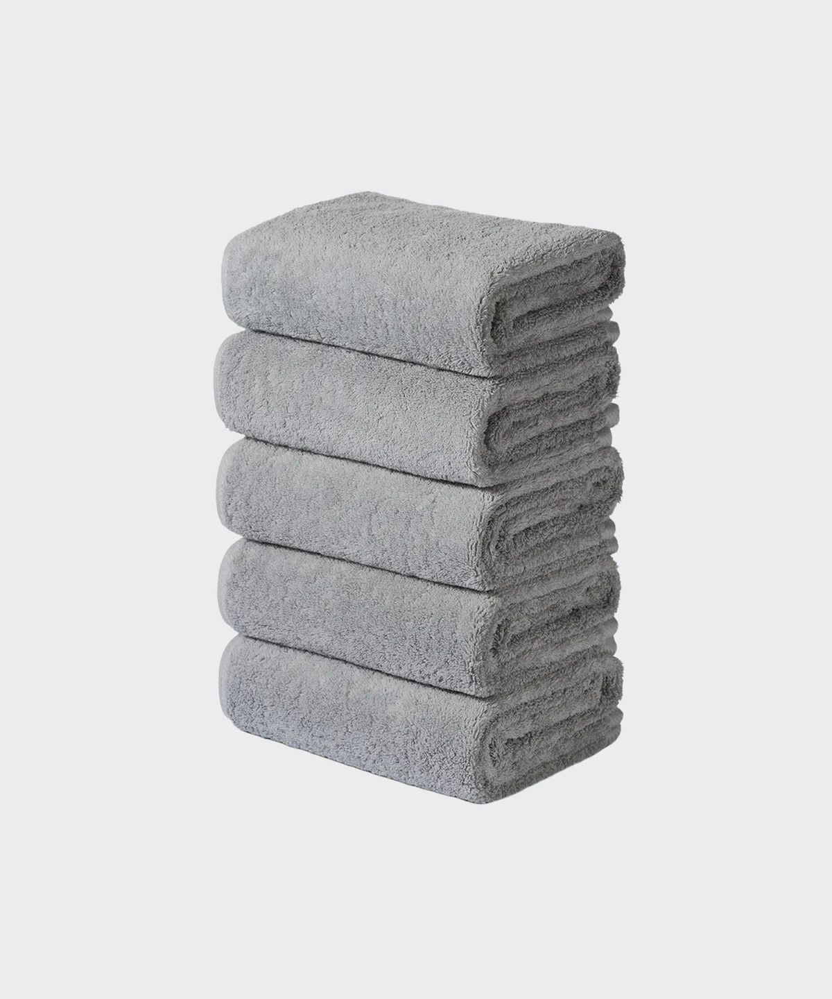 무신사 스탠다드 홈 & 프로덕트(MUSINSA STANDARD HOME & PRODUCTS) 40수 200g 호텔 수건 5팩 [라이트 그레이]