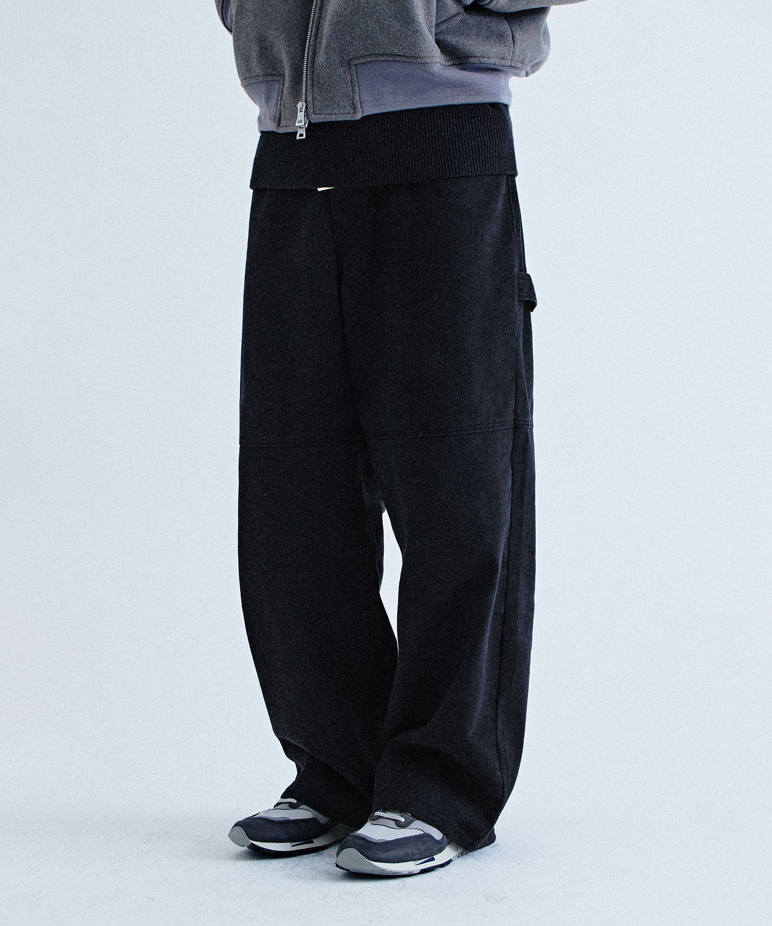 【KIIMUIR】GARMENT WASHING CARPENTER PANTS MUSINSA | KIIMUIR Garment Washing Carpenter Pants_Black