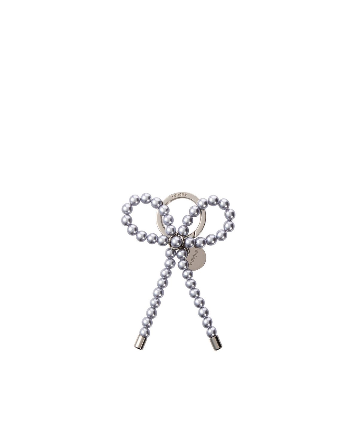 분크(VUNQUE) Pearl Ribbon Charm (펄 리본 참) Grey