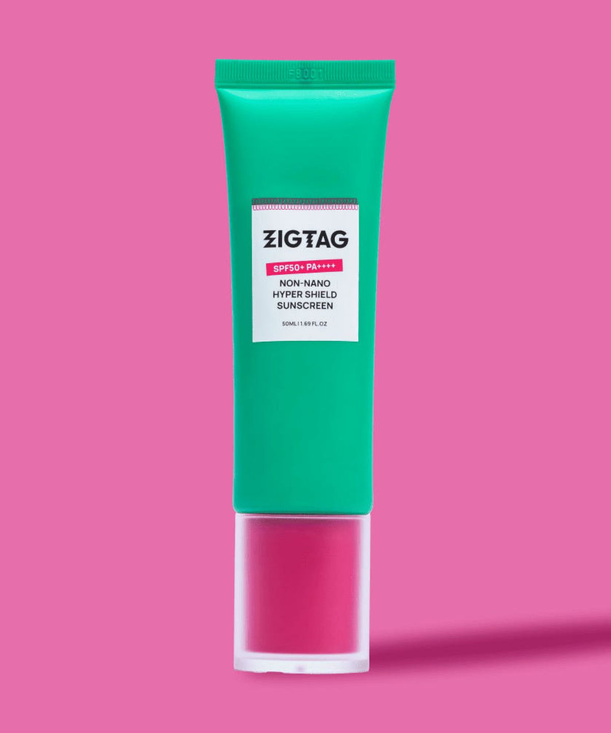 직택(ZIGTAG) 논나노 하이퍼 실드 선스크린 SPF50 PA++++ 50ml
