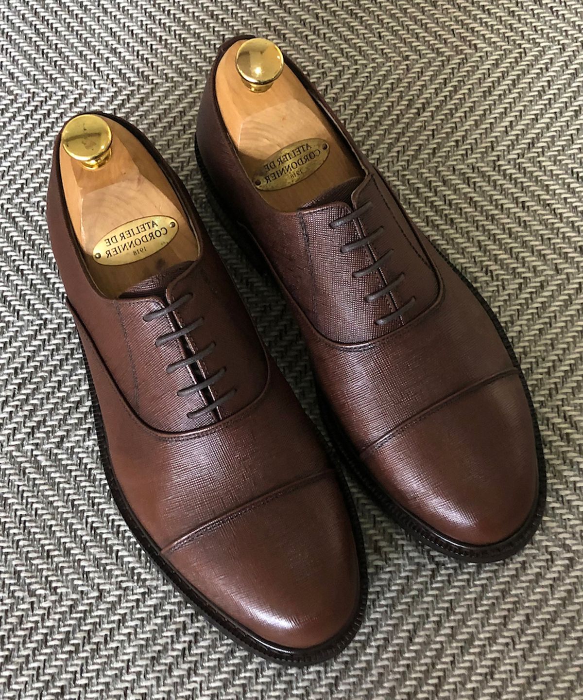 조앤슈(JOENSHOE) 클로드 라운딩 옥스퍼드 리얼브라운