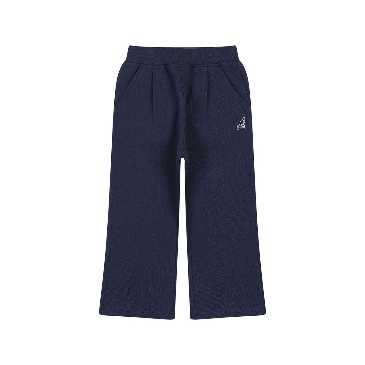 캉골키즈(KANGOL KIDS) 와이드 핏 저지 팬츠 RA 0002 네이비