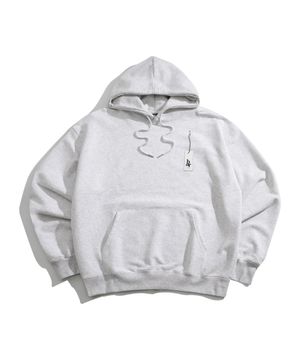 오버핏 포켓 후드티 HA-1040 HAR1024 백멜란지