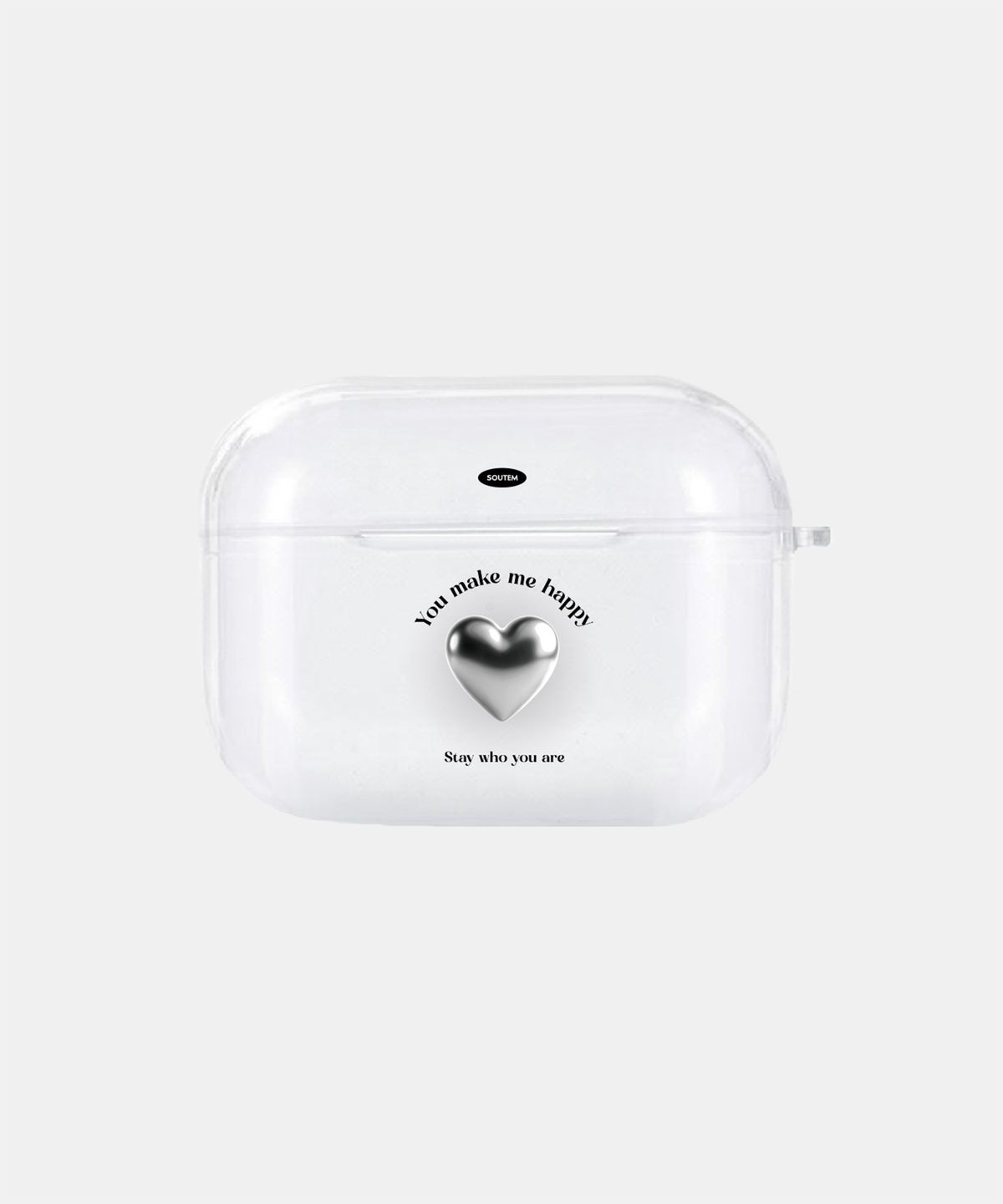 소유템(SOUTEM) Stay with me_Airpods Buds Clear Case