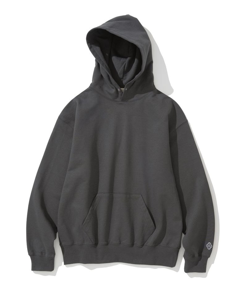 UBC basic sweat hoodie charcoal