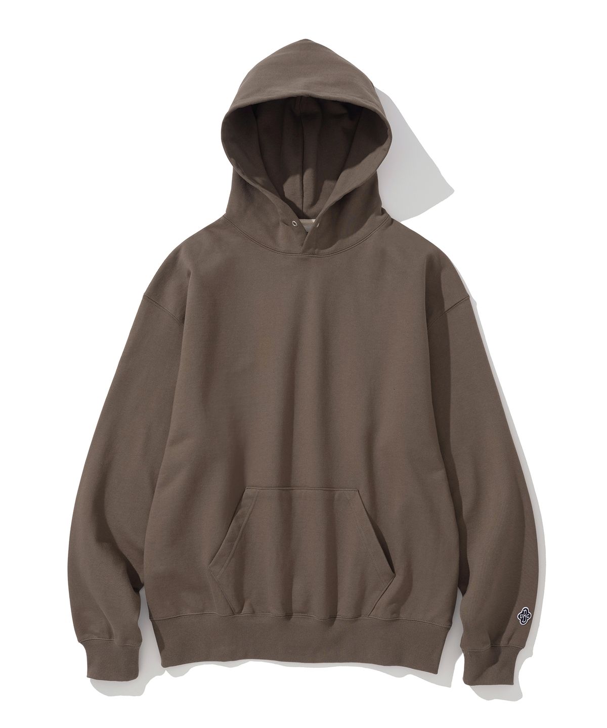 유니폼브릿지(UNIFORM BRIDGE) UBC basic sweat hoodie coffee