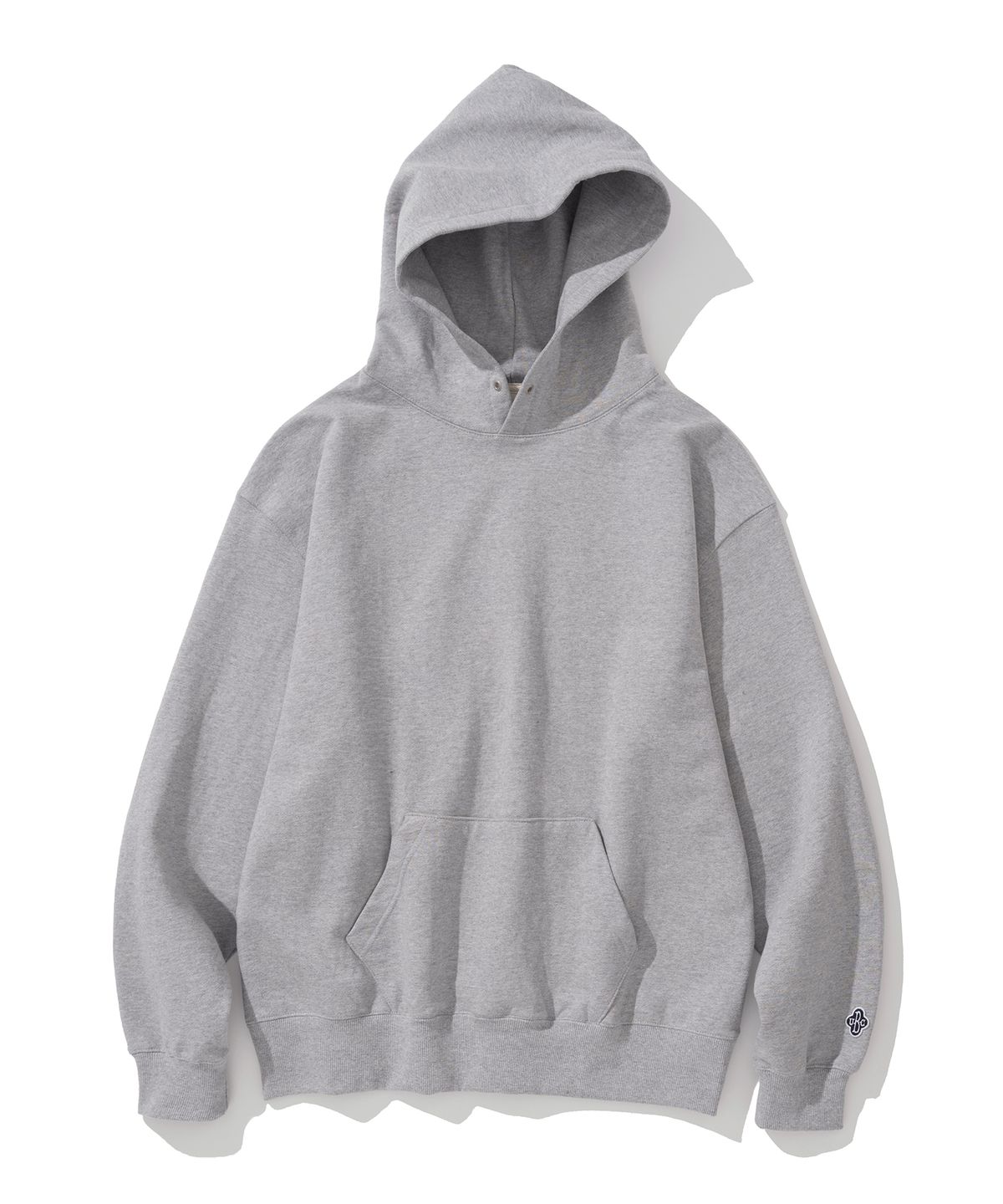 유니폼브릿지(UNIFORM BRIDGE) UBC basic sweat hoodie 8% melange grey