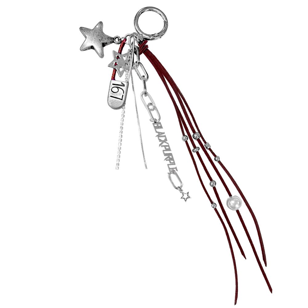 ★BLACKPURPLE★ StellaCord Keyring StellaCord KeyringRed BP2 MUSINSA | BLACK PURPLE StellaCord Keyring-Red