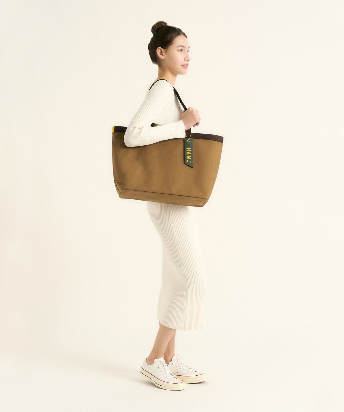 스타일한(STYLEHAN) Dama 쇼퍼백 Olivekhaki