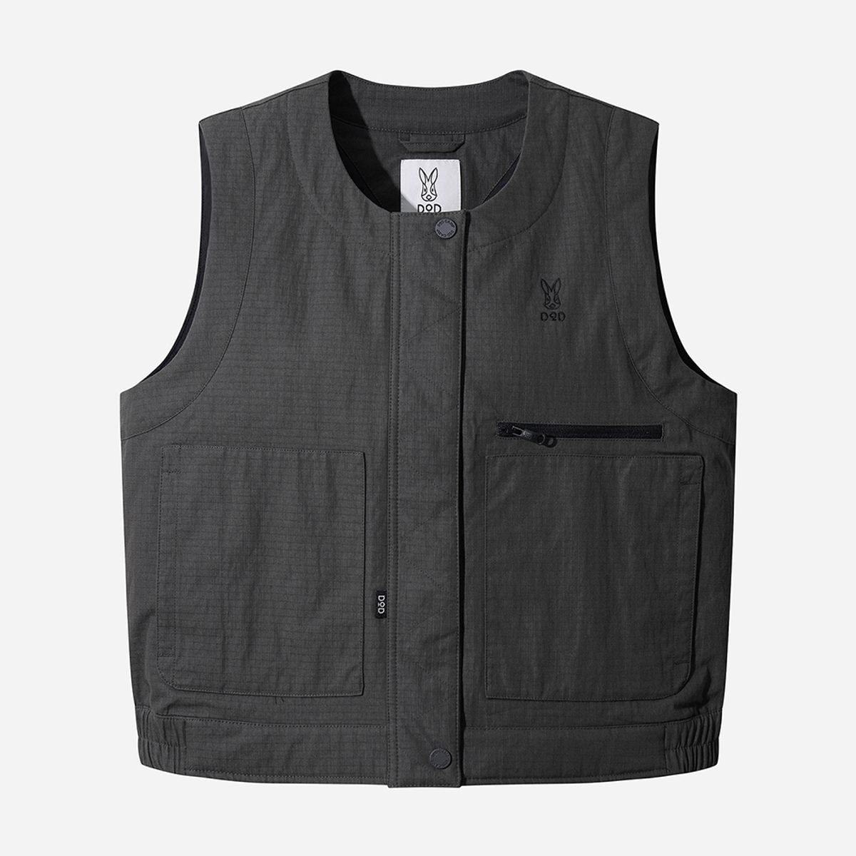 디오디(DOD) Magaret 여성 패딩 베스트 - CHARCOAL GREY