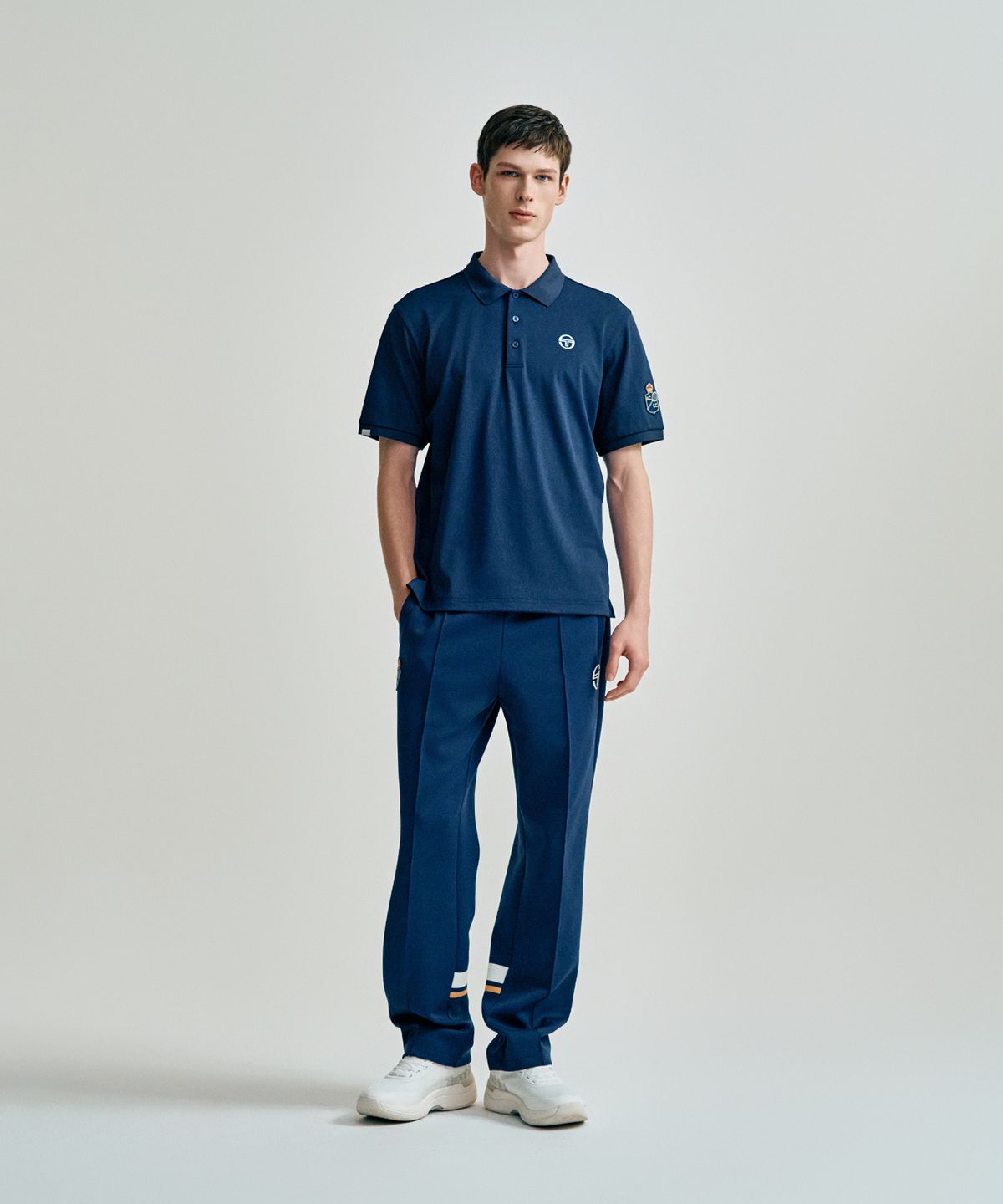 세르지오 타키니(SERGIO TACCHINI) M MC 베이스라인 스태프 팬츠 (Navy)