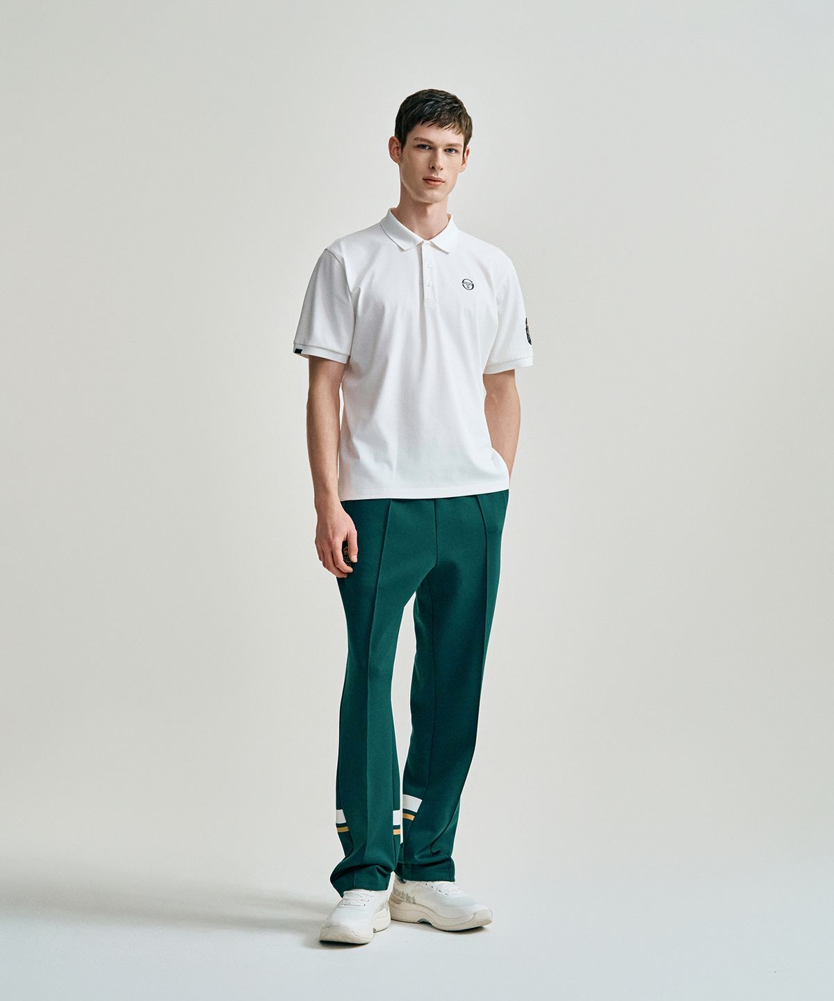 세르지오 타키니(SERGIO TACCHINI) M MC 베이스라인 스태프 팬츠 (Green)