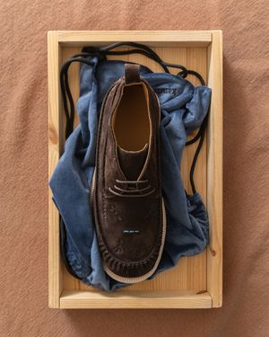 Bison moc boot / Dark brown