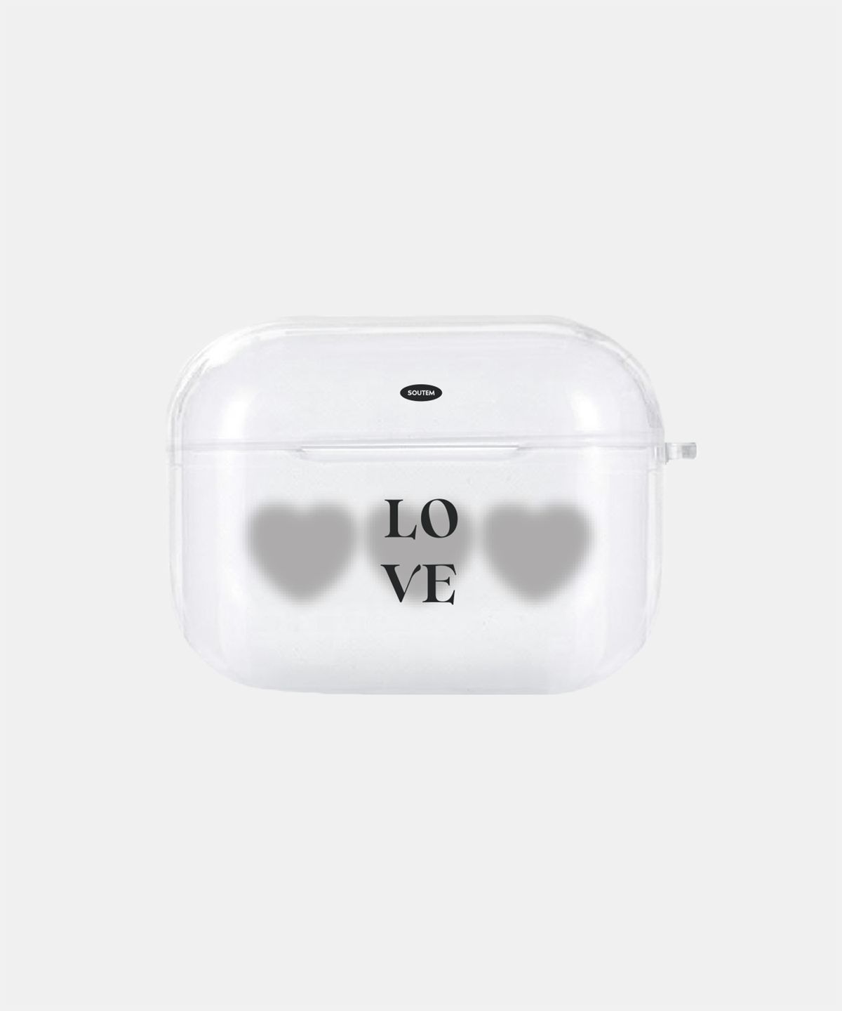 소유템(SOUTEM) Love heart_Airpods Buds Clear Case