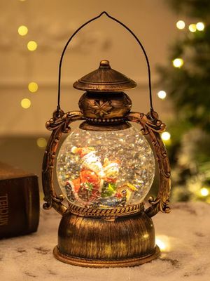 홀리데이 크리스마스 스노우볼 오르골 무드등