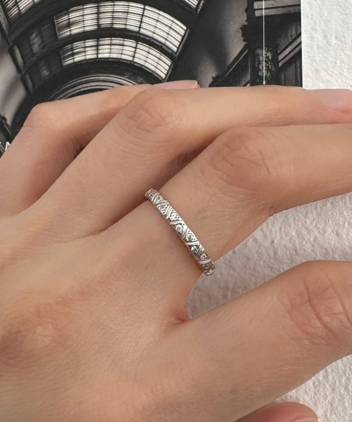 바라두(BARADU) [BARADU 925] Updown square ring