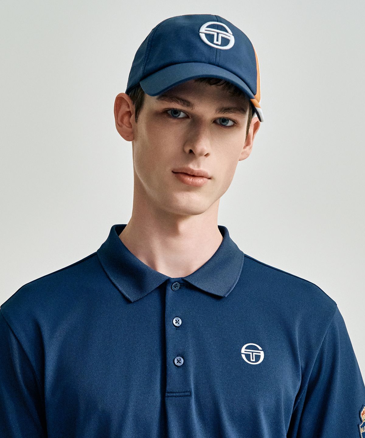 세르지오 타키니(SERGIO TACCHINI) U MC 스태프 캡 (Navy)