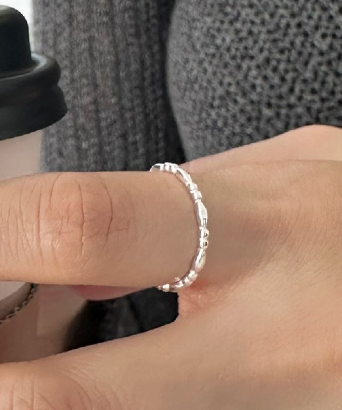 바라두(BARADU) [BARADU 925] Tie thin ring