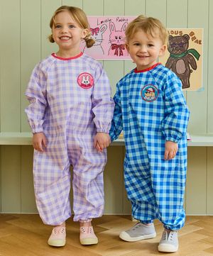 샘방지 유아 전신 미술가운