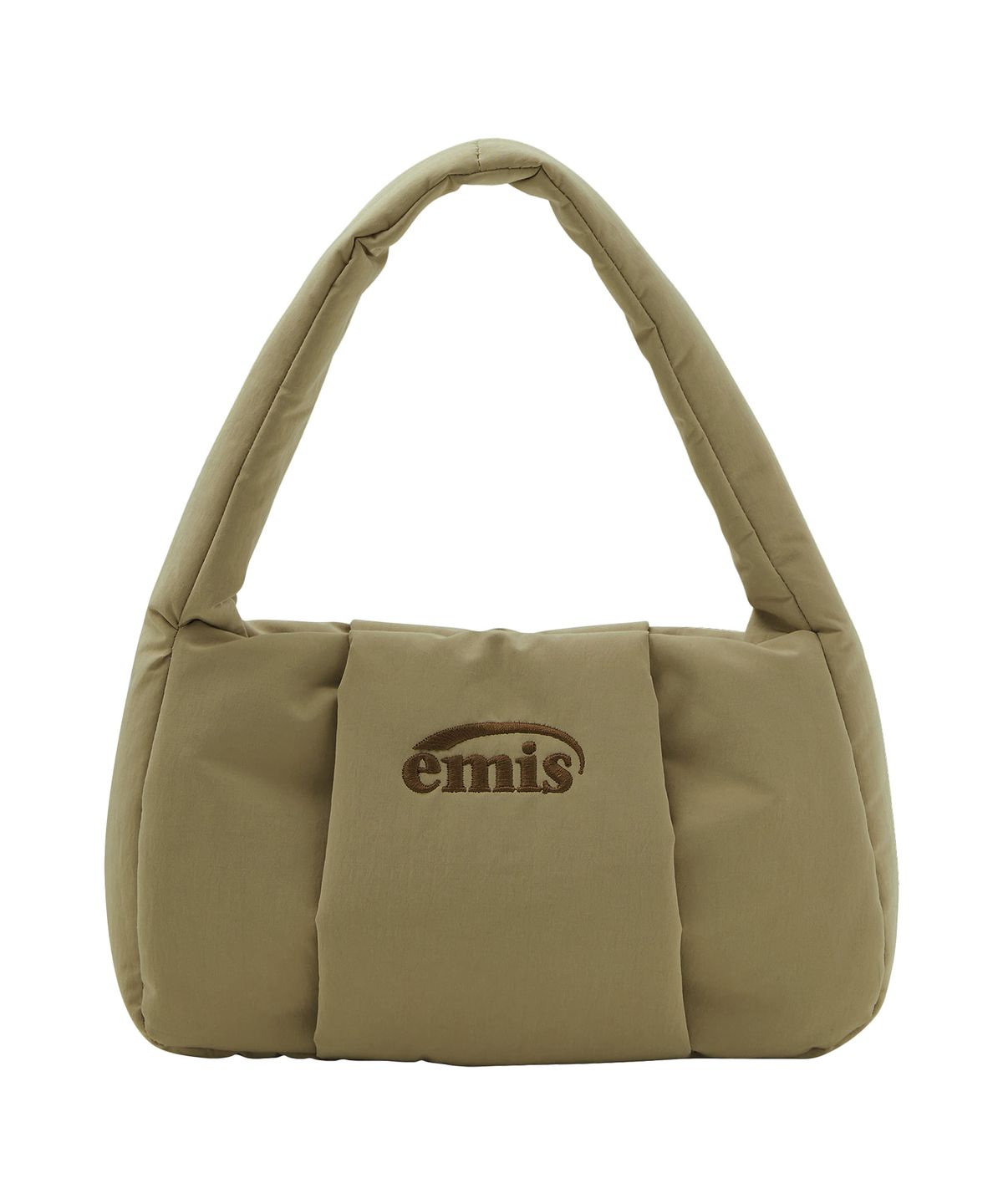 이미스(EMIS) PADDED HOBO BAG-BEIGE
