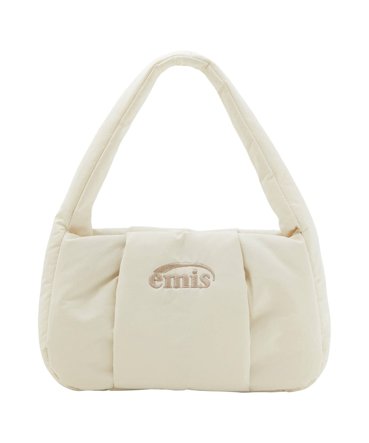 이미스(EMIS) PADDED HOBO BAG-IVORY