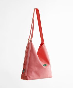 넉넉 루즈핏 쇼퍼백 57 비비드 코튼 - pink