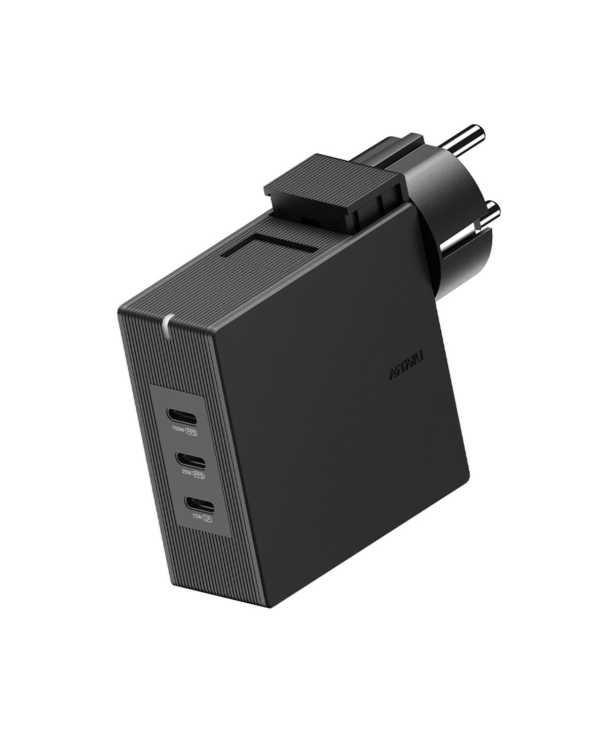 아트뮤(ARTMU) USB PD 100W 여행용 접지 멀티 초고속충전기 GT210 블랙