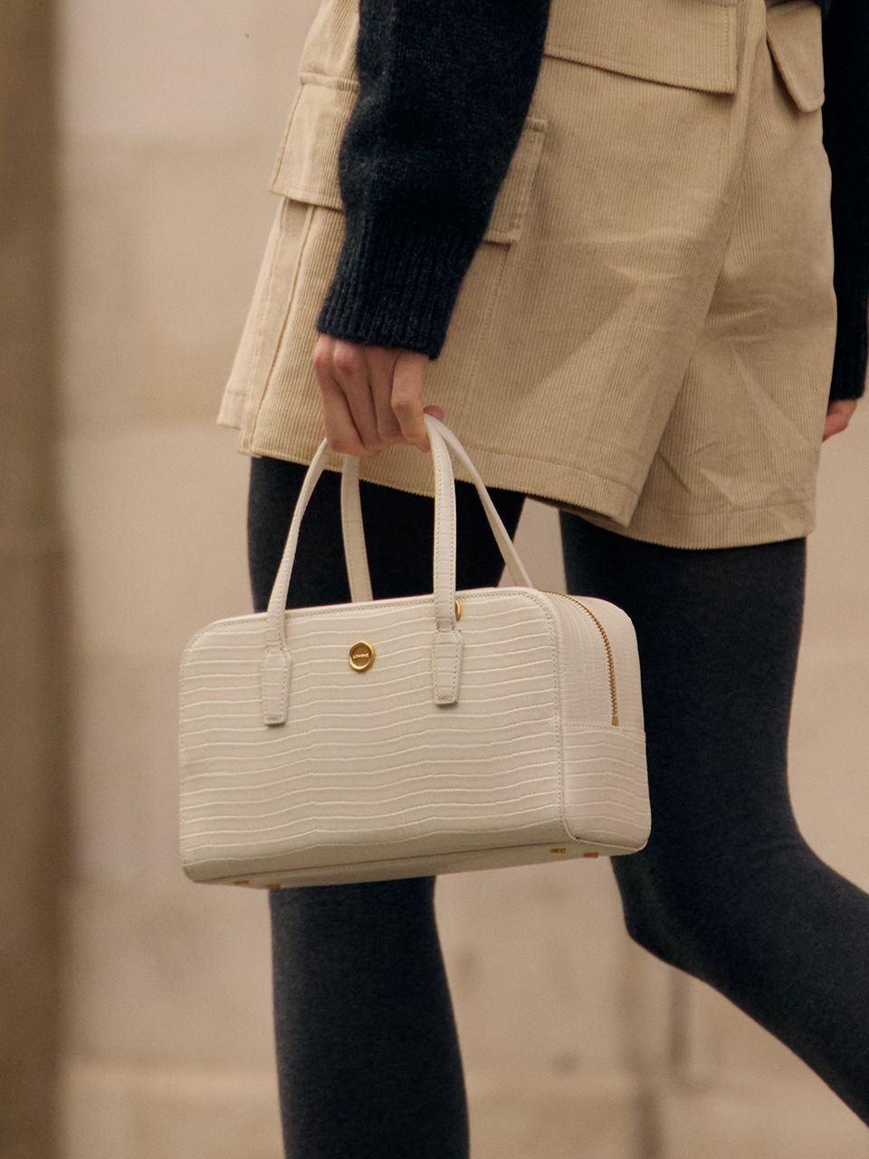 ★★LEMEME★★ Sac Jour Lizard Ivory 5006464613 MUSINSA | LEMEME Sac Jour Lizard Ivory