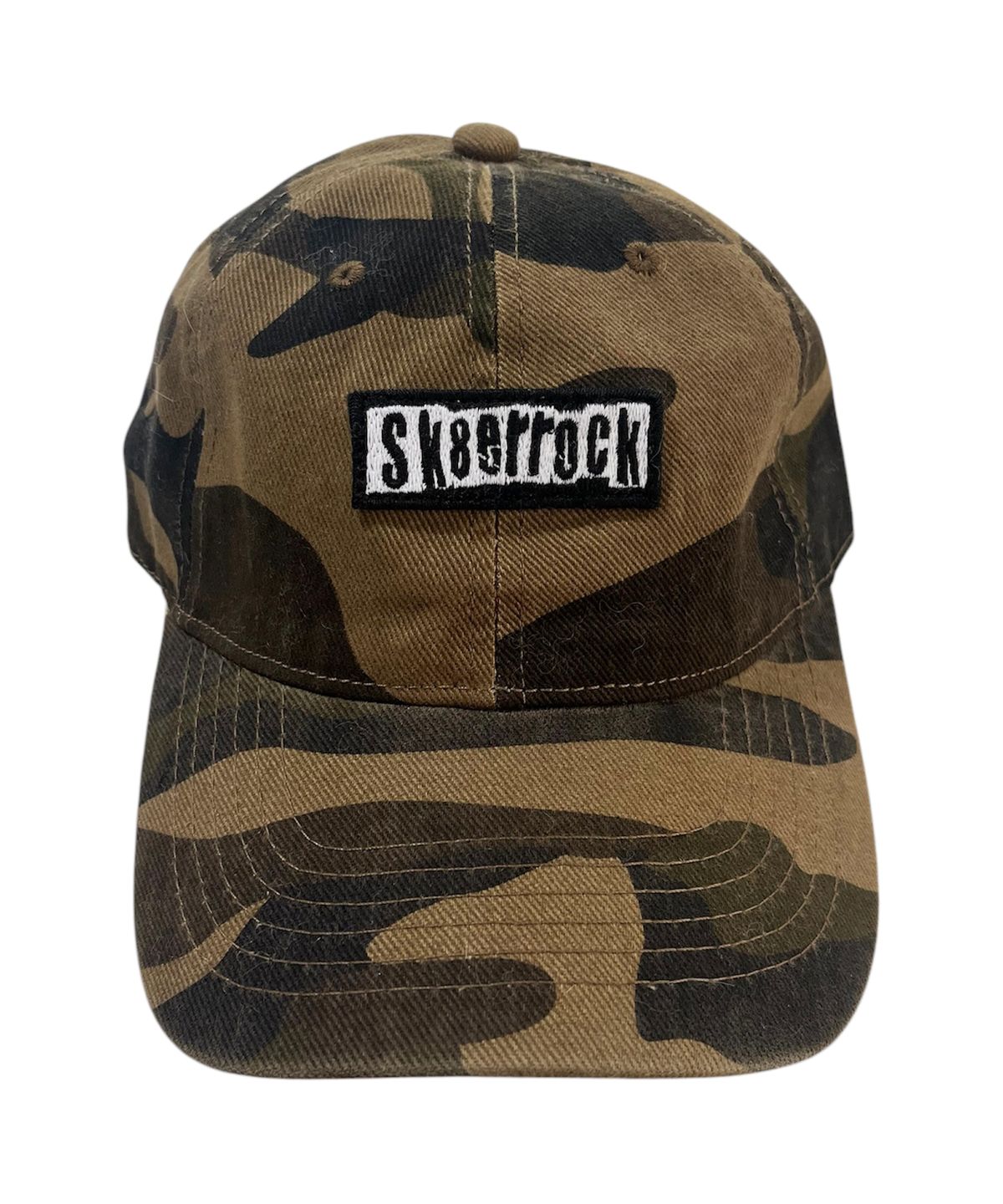 스케이터락(SK8ER ROCK) Sk8 Camouflage Ball Cap ((Brown))
