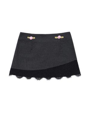 미니 하운드 로즈 스커트 (그레이)