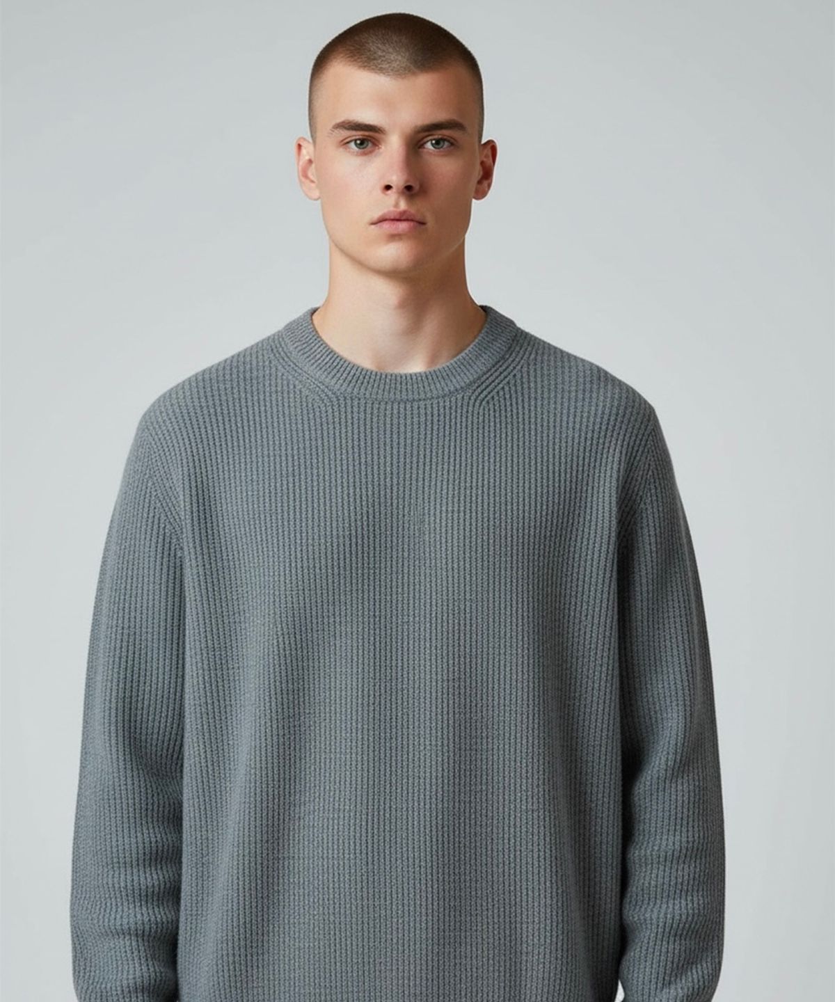 본슬리피(BORN SLIPPY) Soft Hachi Cushion Round Knit (Charcoal)